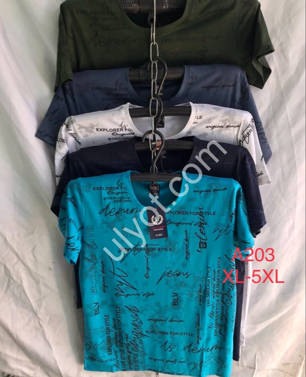 ФУТБОЛКА (XL-5XL) МИКС A203