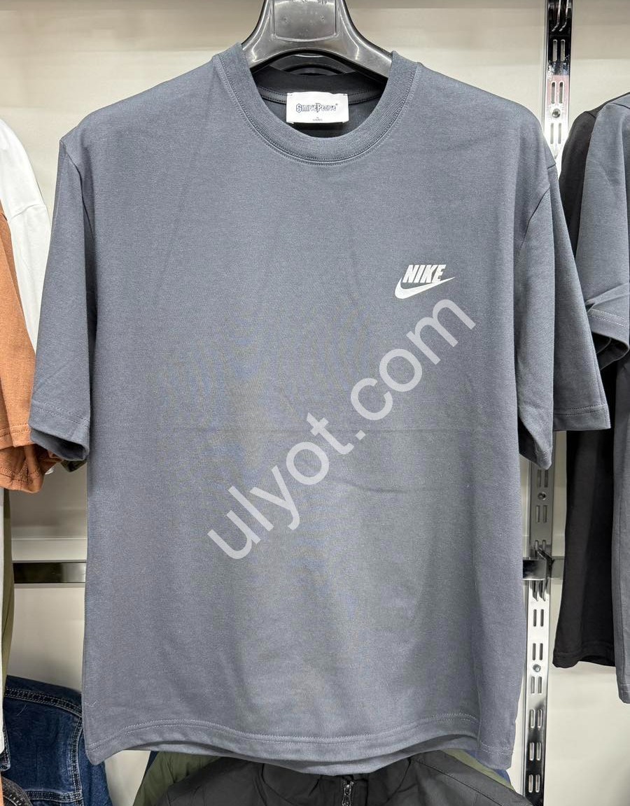 ФУТБОЛКА N02 (M-3XL) СЕРЫЙ 