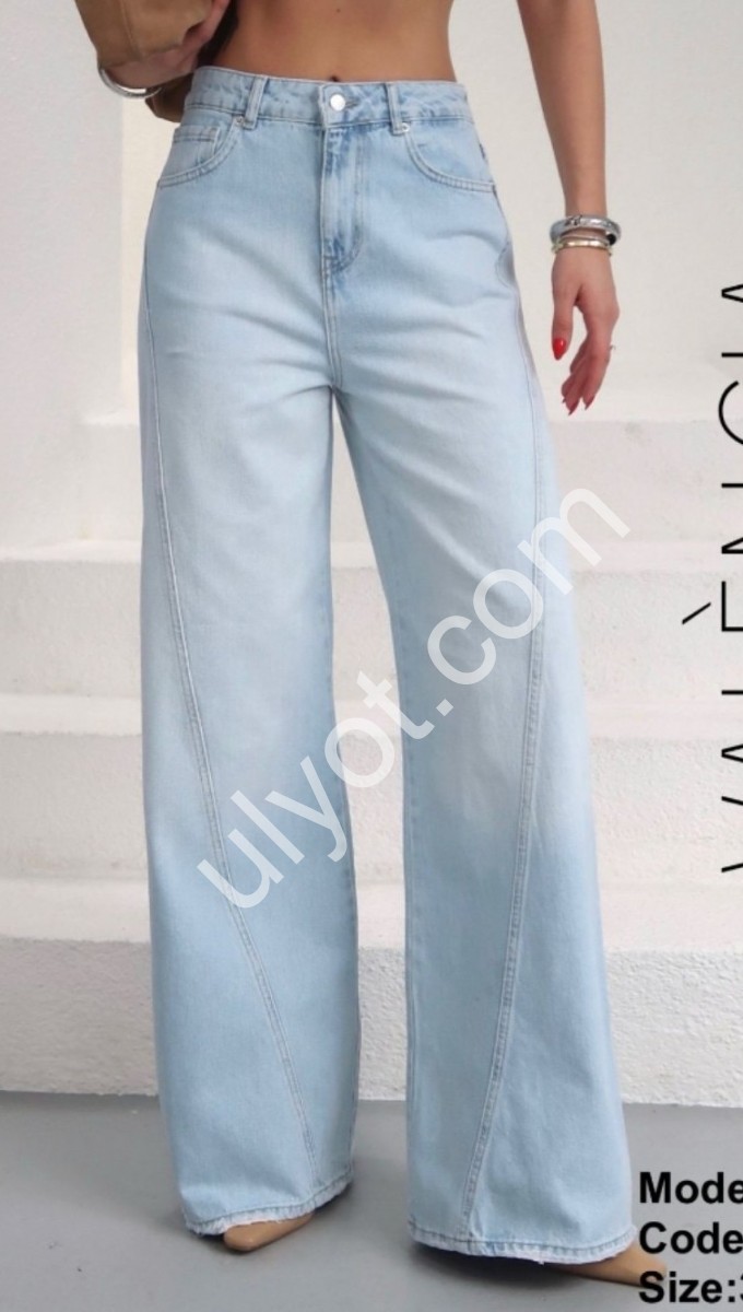 ДЖИНСИ ZEO BASIC (34-42) БЛАКИТНИЙ 5268