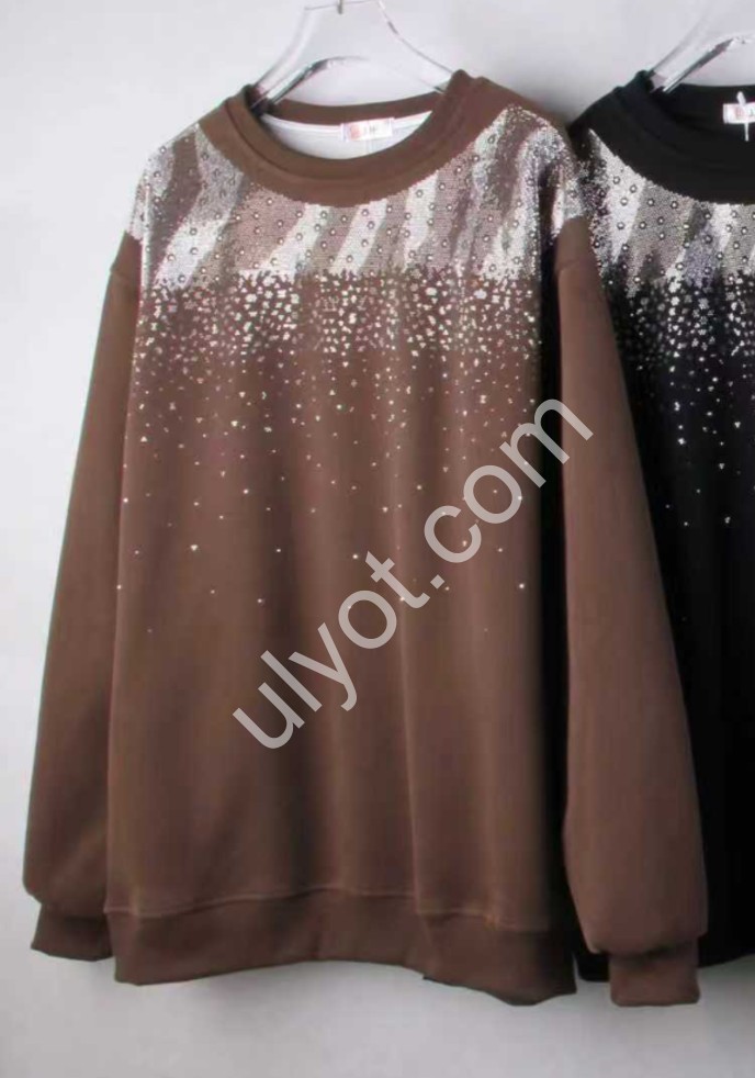 СВІТШОТ JJF (OVERSIZE 48-52) МІКС 2607