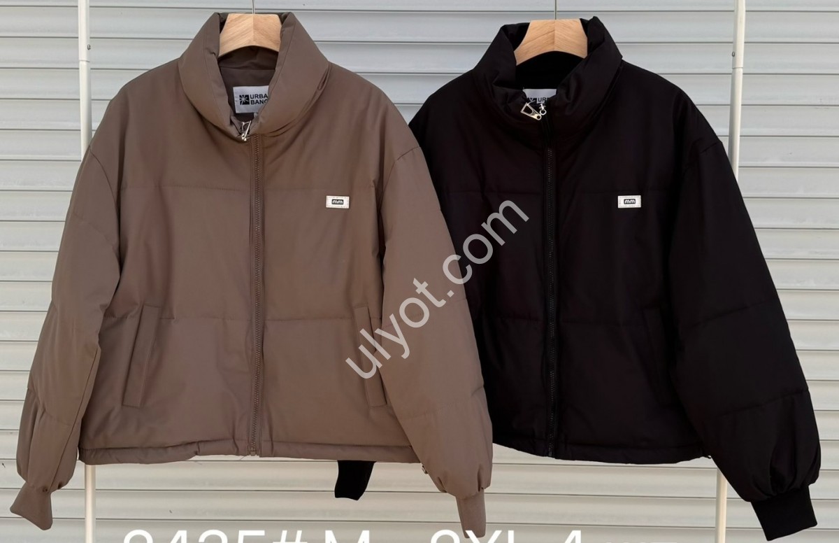 КУРТКА (M-2XL) ЧОРНИЙ 2435