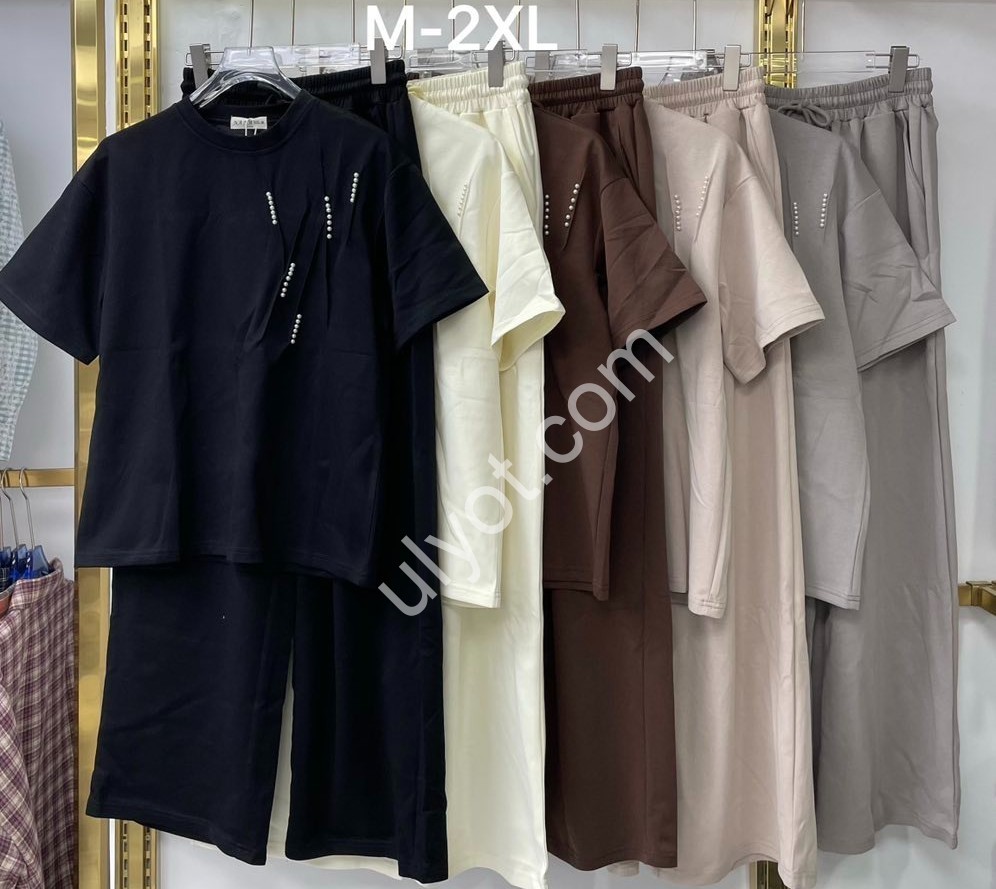 КОСТЮМ (50-56) ПРЯМОЙ СЕРЫЙ WY110