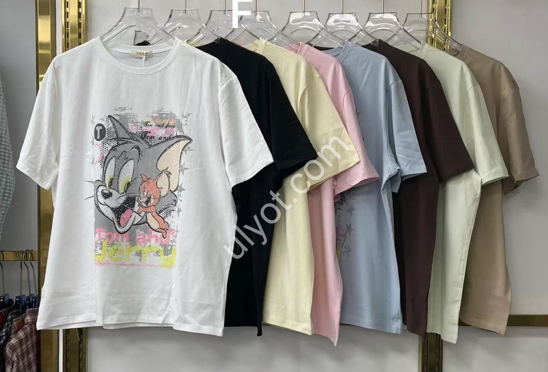 ФУТБОЛКА (ONE SIZE 60-62) МІКС LT6228