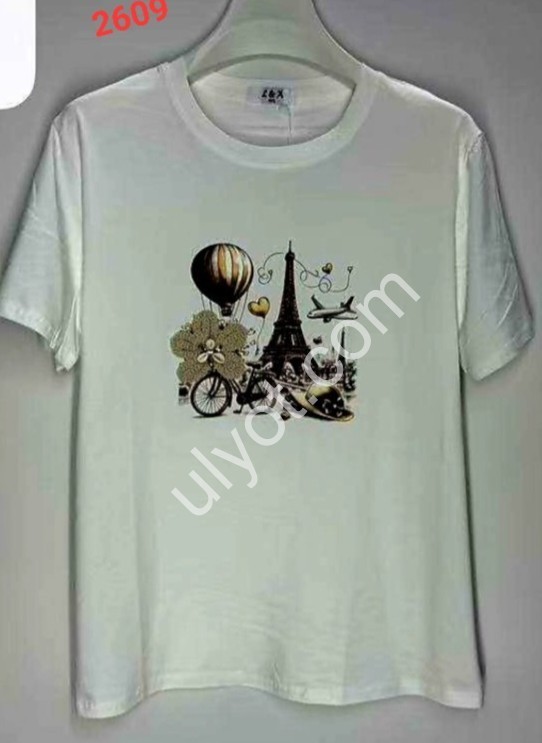 ФУТБОЛКА (ONESIZE 50-56) МИКС 2609