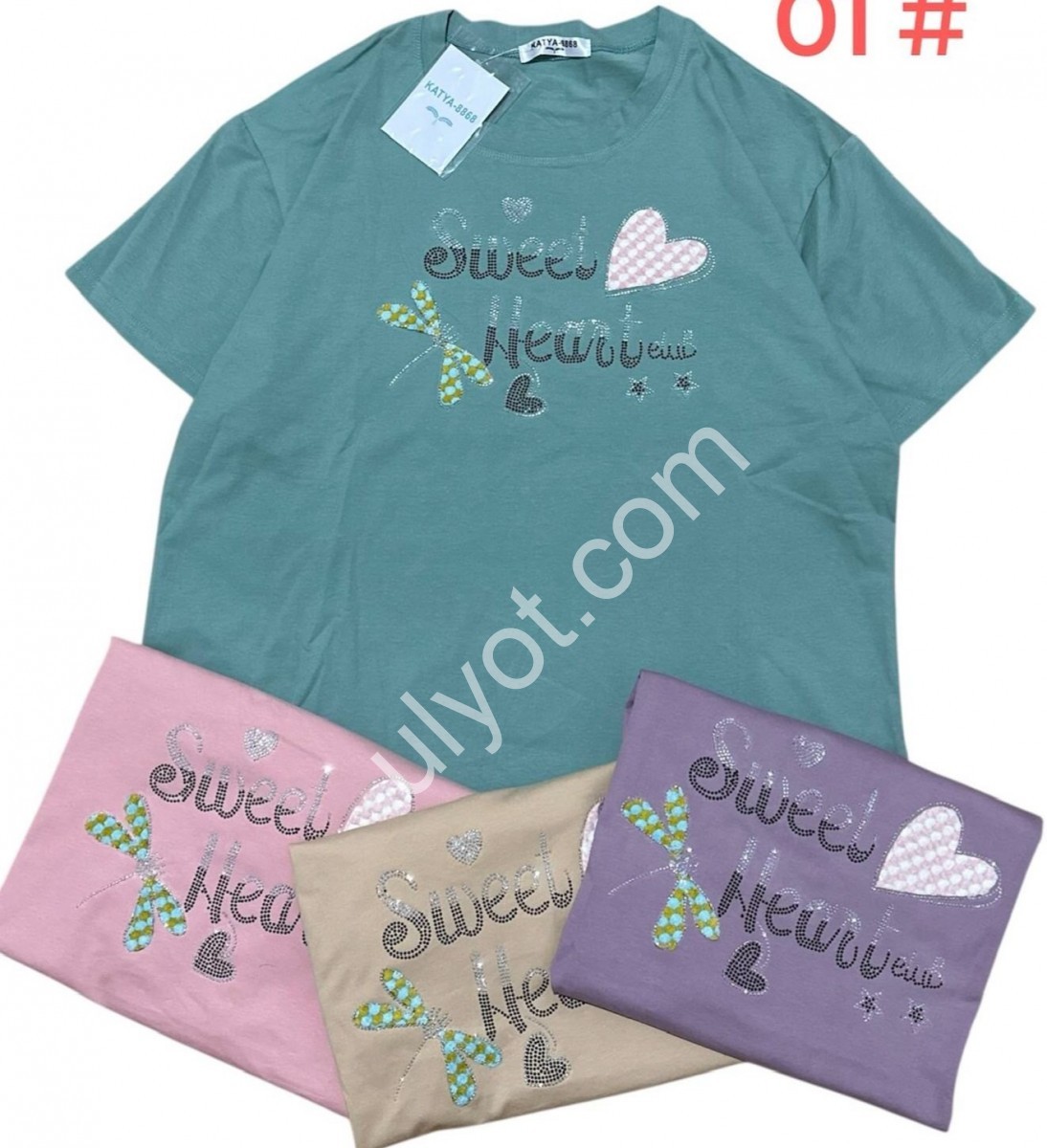 ФУТБОЛКА (ONESIZE 52-56) МІКС 01