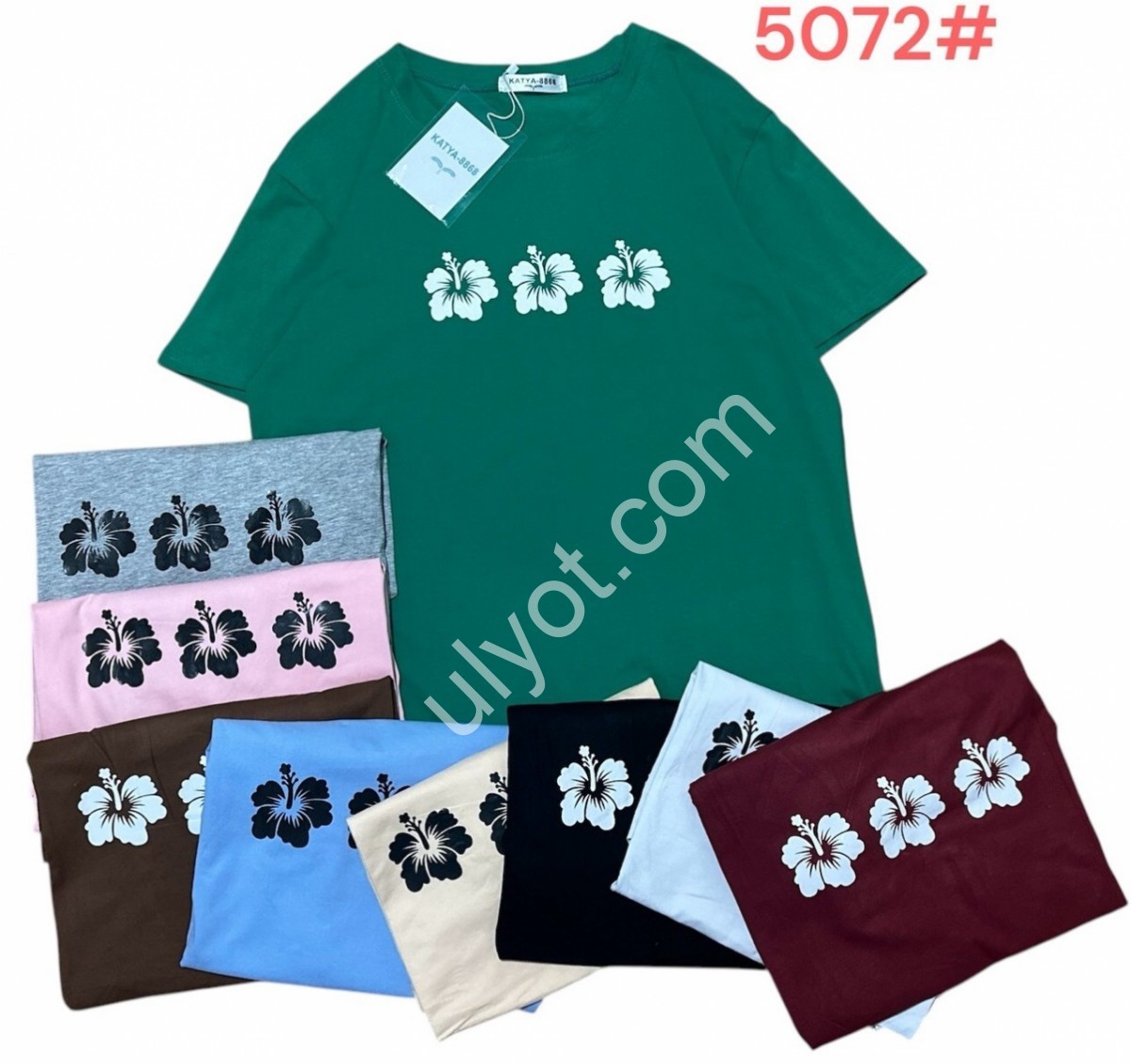 ФУТБОЛКА (ONESIZE 46-50) МИКС 5072