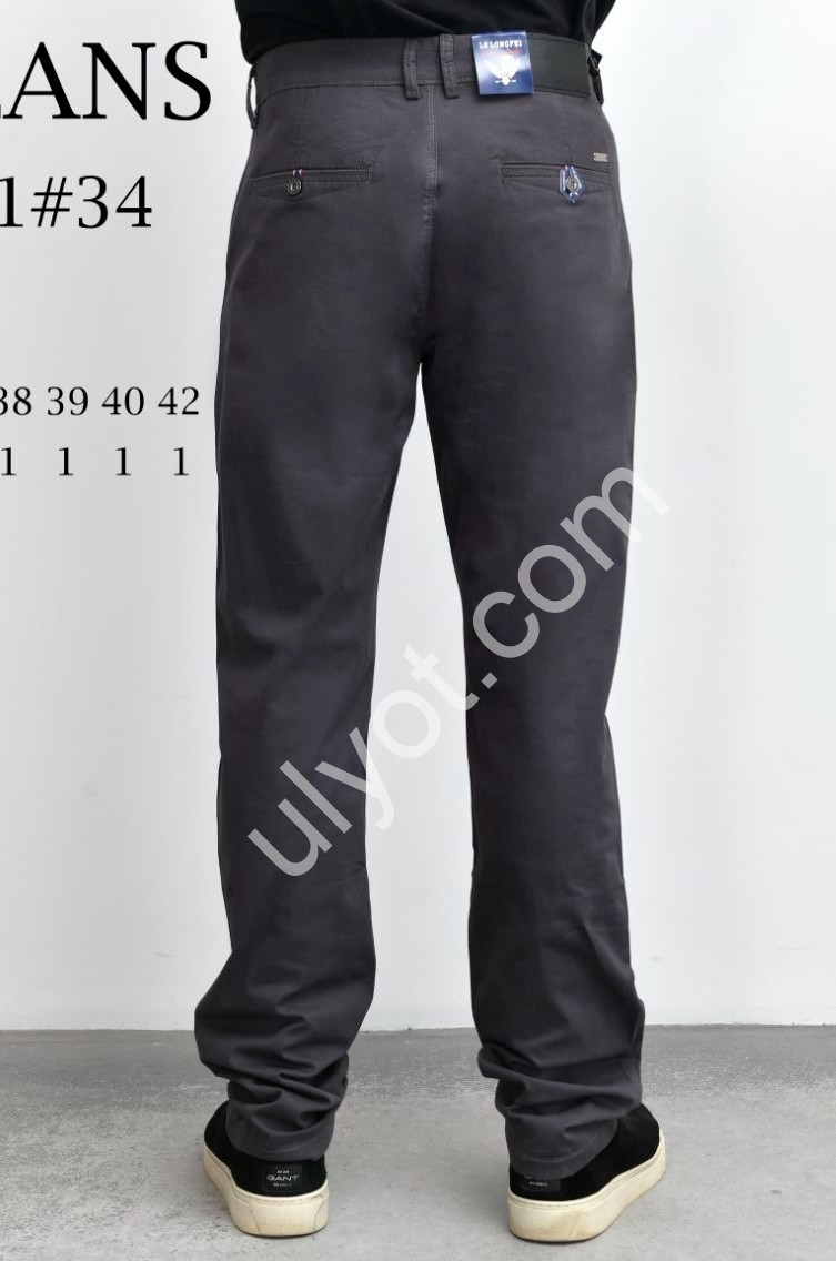 ШЛЮНИ LS JEANS (34-42) ГРАФІТ 8251