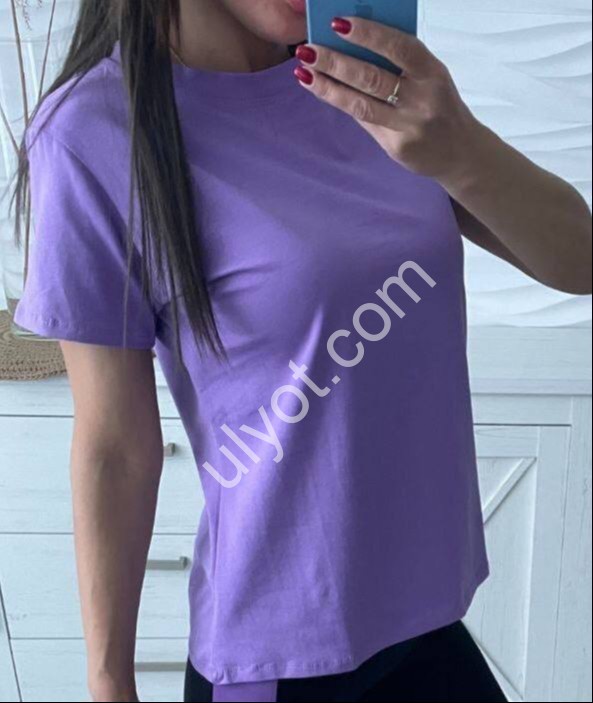 ФУТБОЛКА (42-50) ФИОЛЕТОВЫЙ 2437