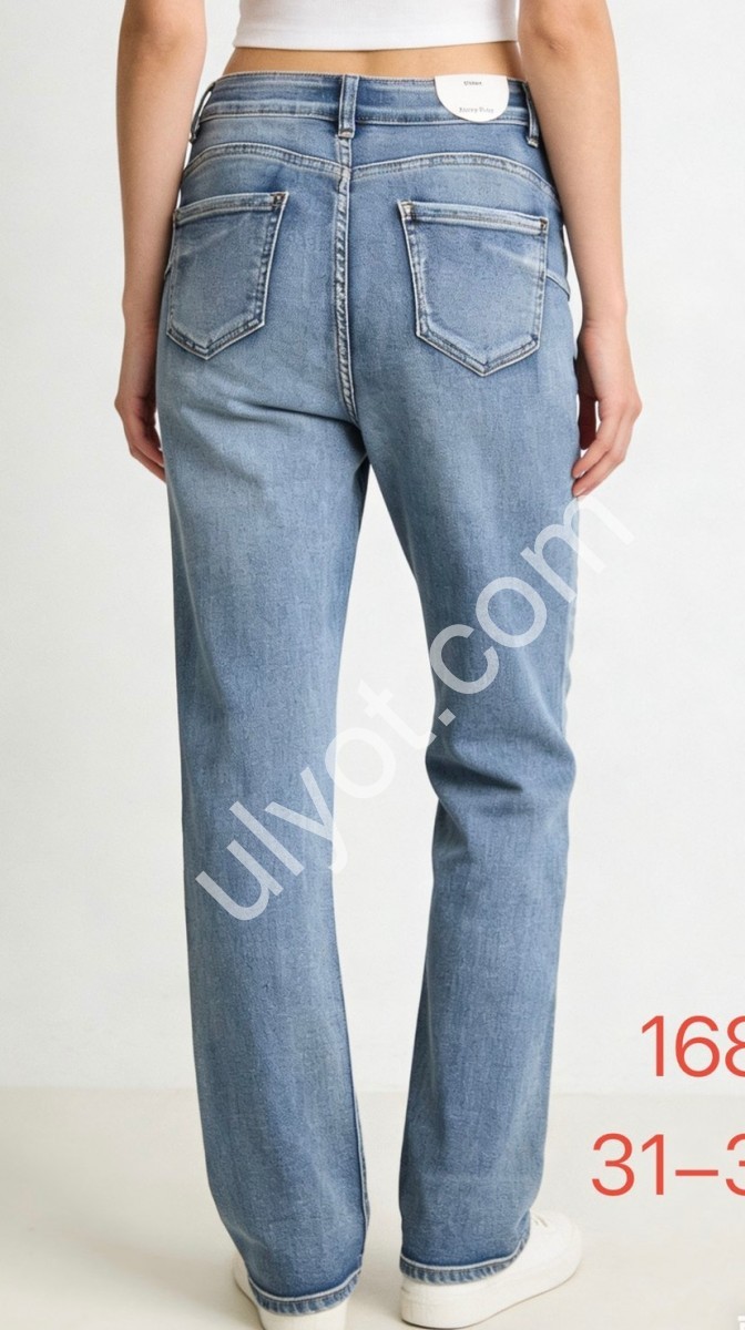ДЖИНСЫ PRETTY BABY (31-38) СИНИЙ 168