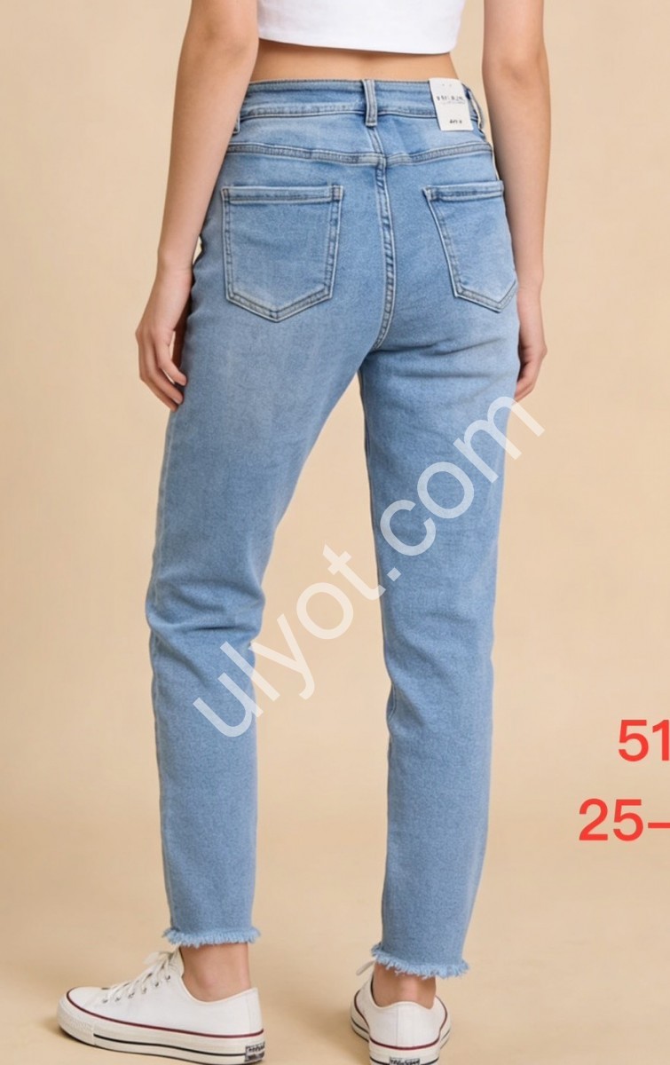 ДЖИНСИ NEW JEANS (25-30) БЛАКИТНИЙ 512