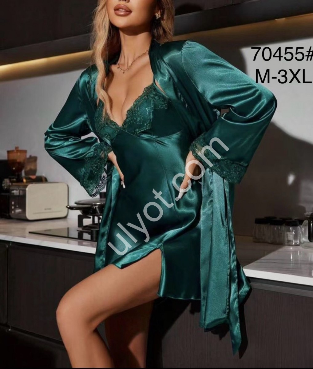 КОМПЛЕКТ ДВОЙКА (M-3XL) ЗЕЛЕНЫЙ 70455