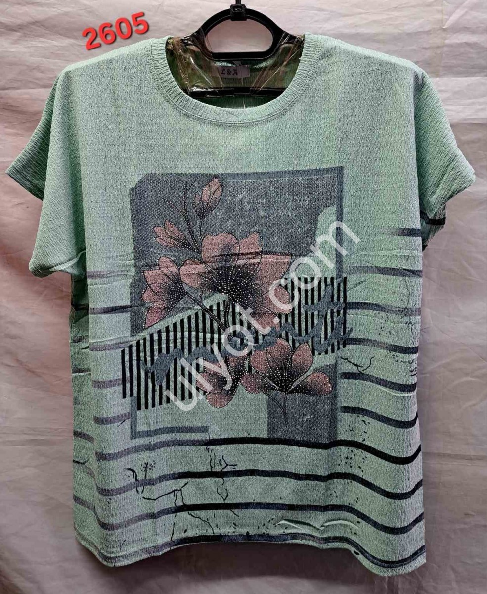 ФУТБОЛКА (ONESIZE 50-54) МИКС 2605