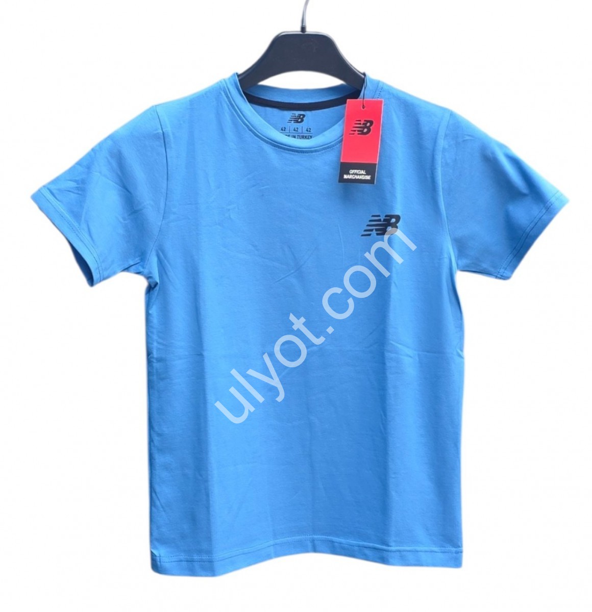 ФУТБОЛКА NB02 (42-50) ГОЛУБОЙ 