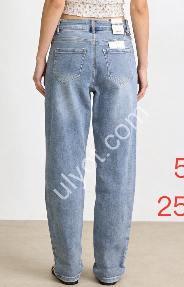 ДЖИНСЫ DENIM NEW (25-30) ГОЛУБОЙ 579