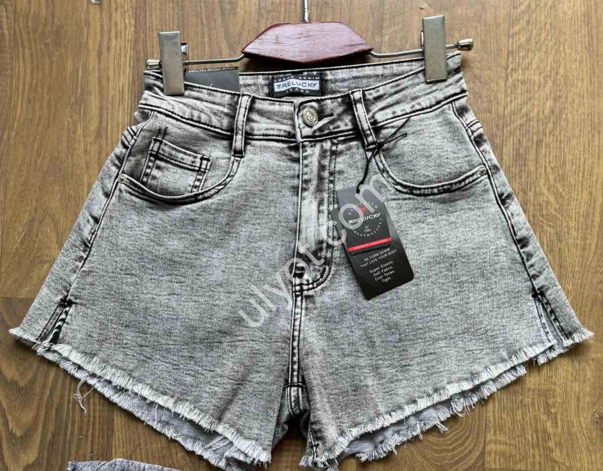 ШОРТИ RELUCKY (25-30) СІРИЙ 009