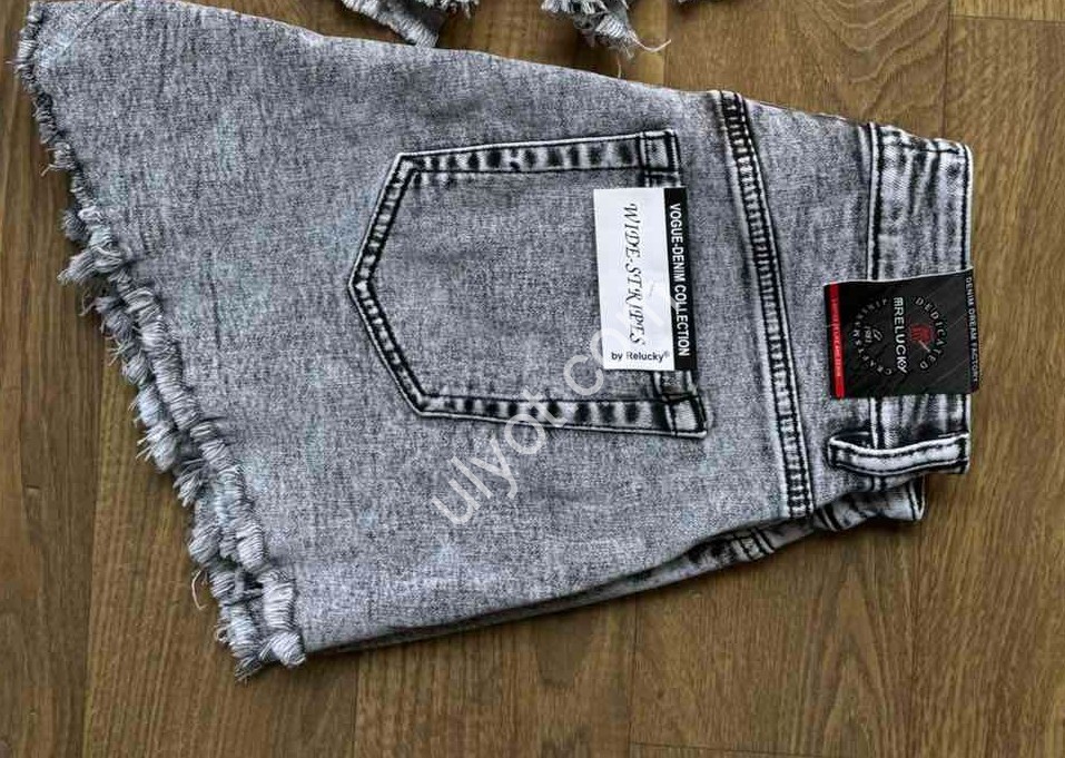 ШОРТИ RELUCKY (25-30) СІРИЙ 009