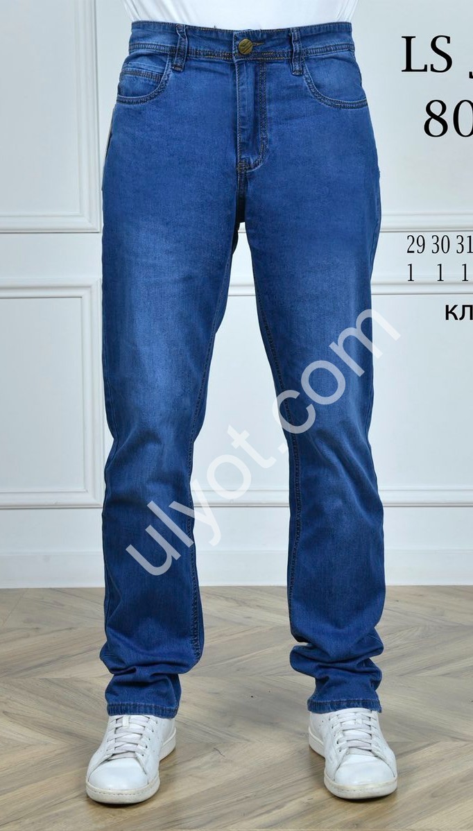 ДЖИНСЫ LS JEANS (29-38) СИНИЙ 806