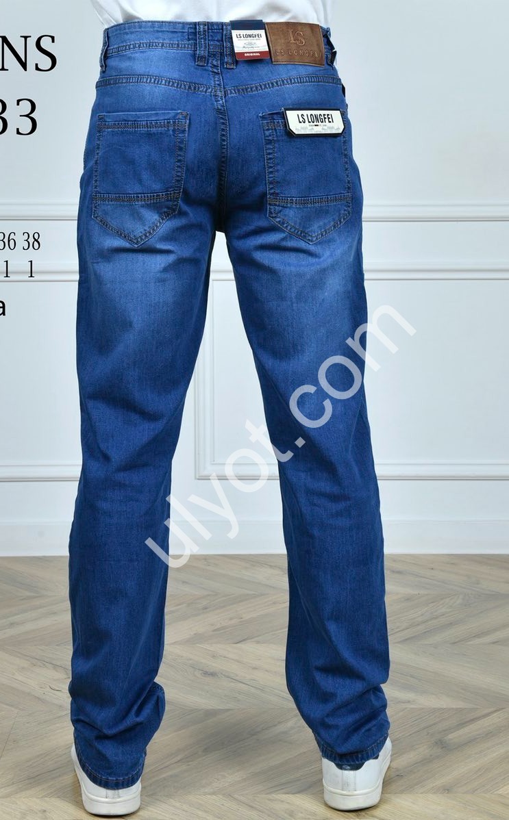 ДЖИНСЫ LS JEANS (29-38) СИНИЙ 806