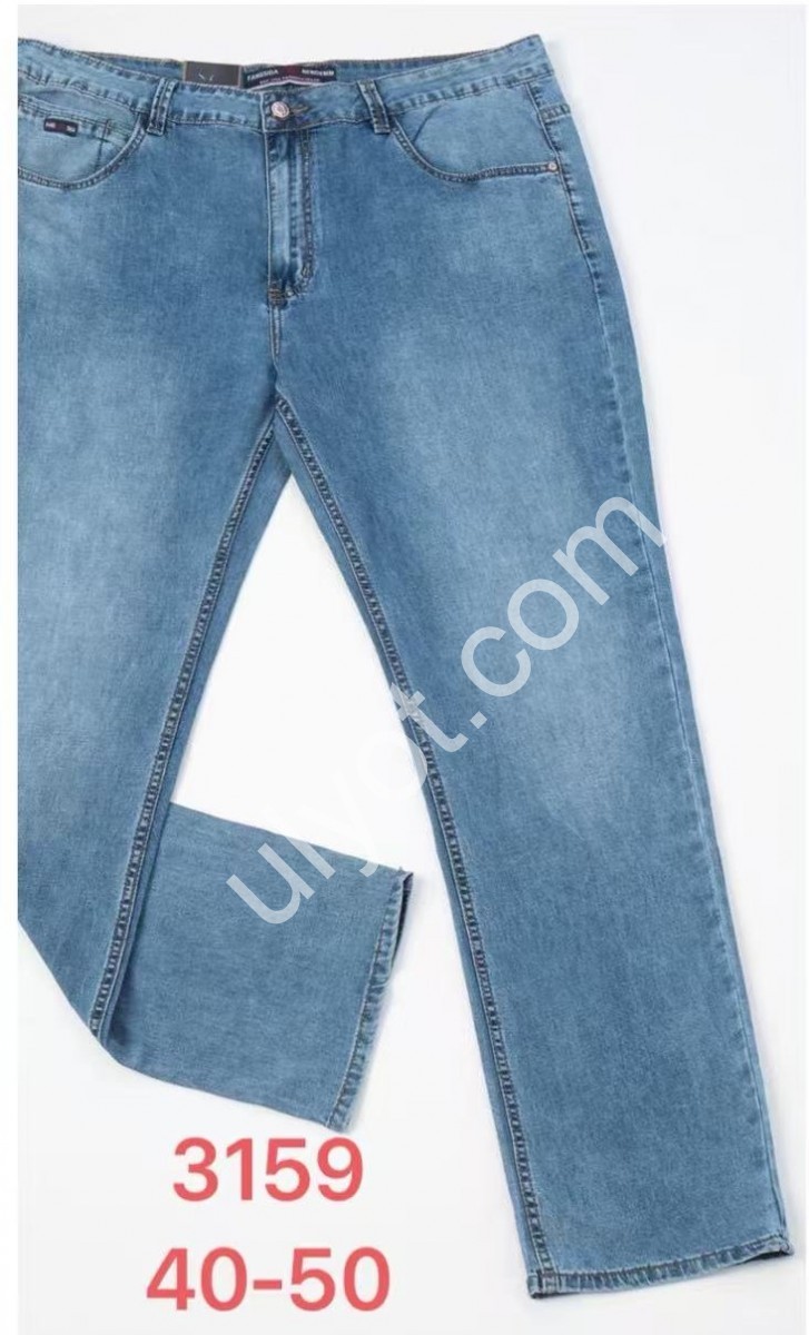 ДЖИНСЫ FANGSIDA (40-50) СИНИЙ 3159