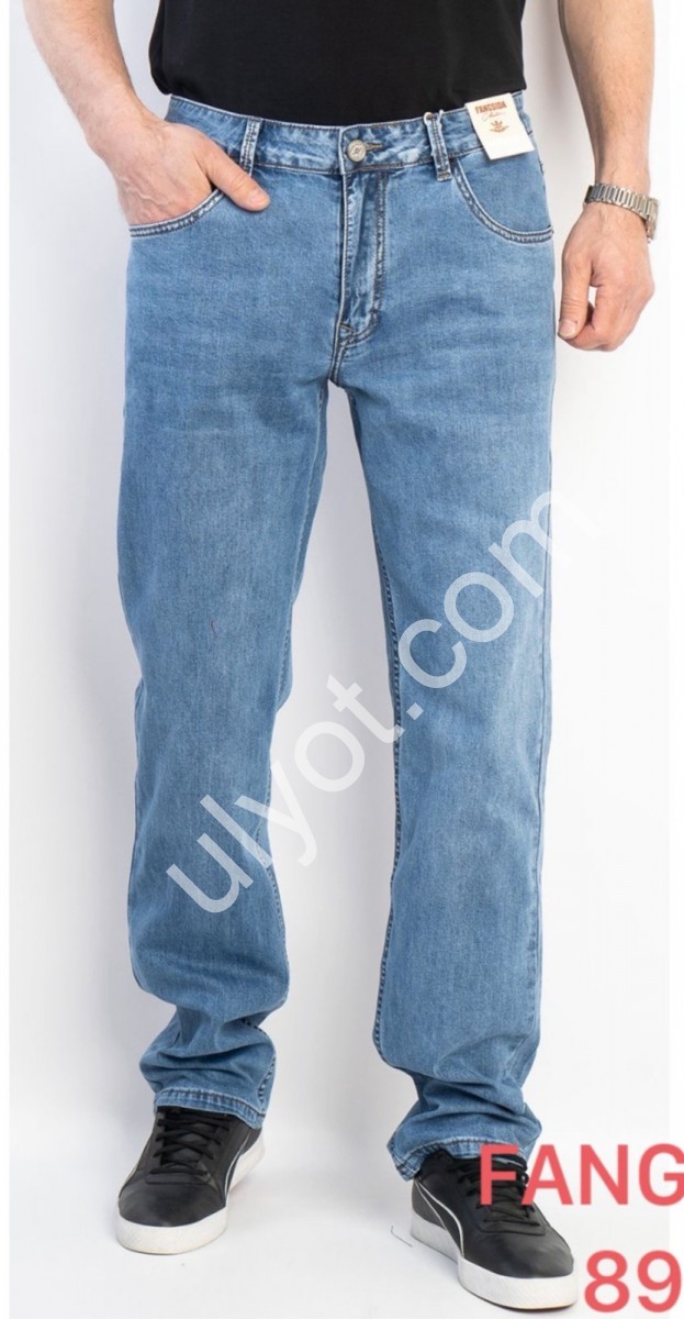 ДЖИНСЫ FANGSIDA (30-38) СИНИЙ 8901