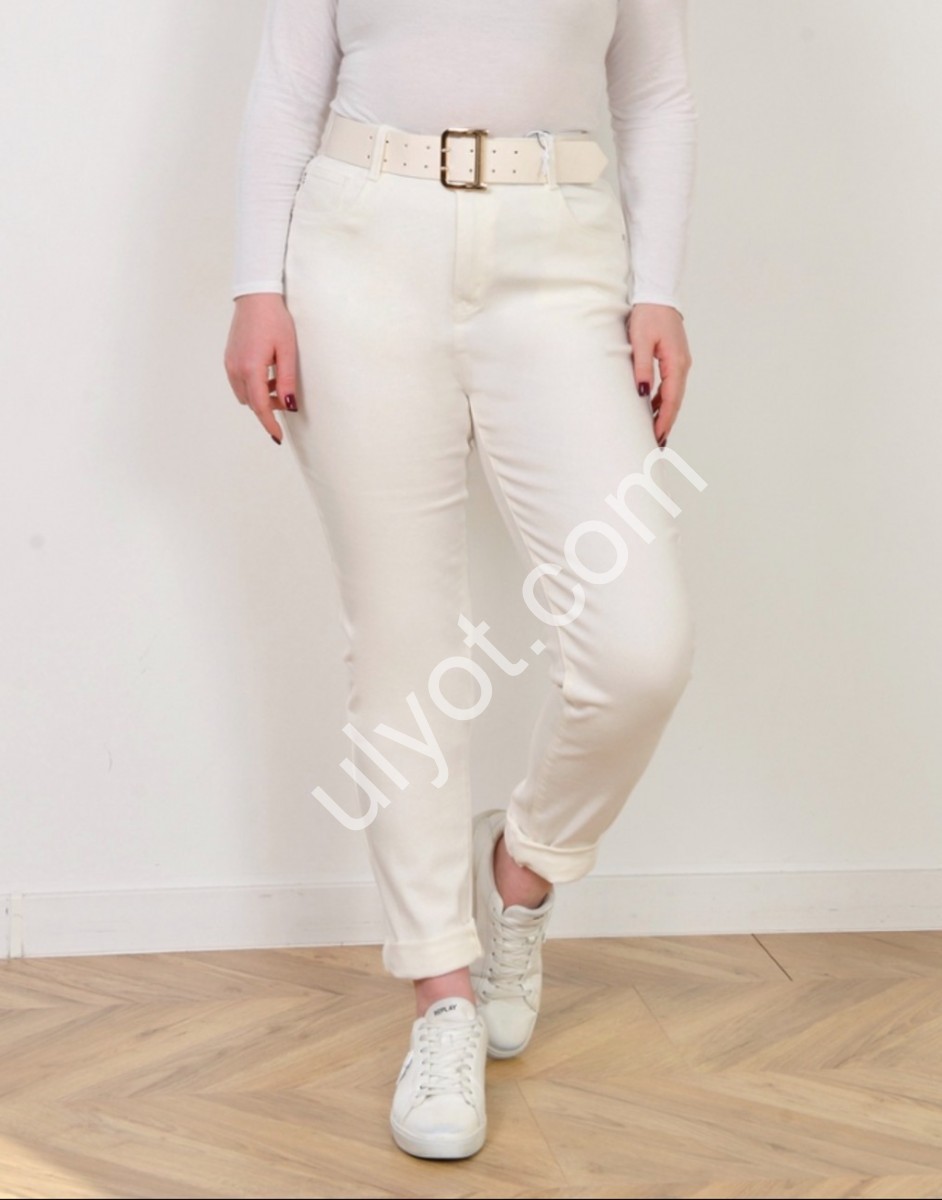 ДЖИНСИ RTROOSS (30-36) МОЛОЧНИЙ 6180