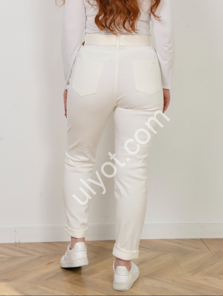 ДЖИНСИ RTROOSS (30-36) МОЛОЧНИЙ 6180