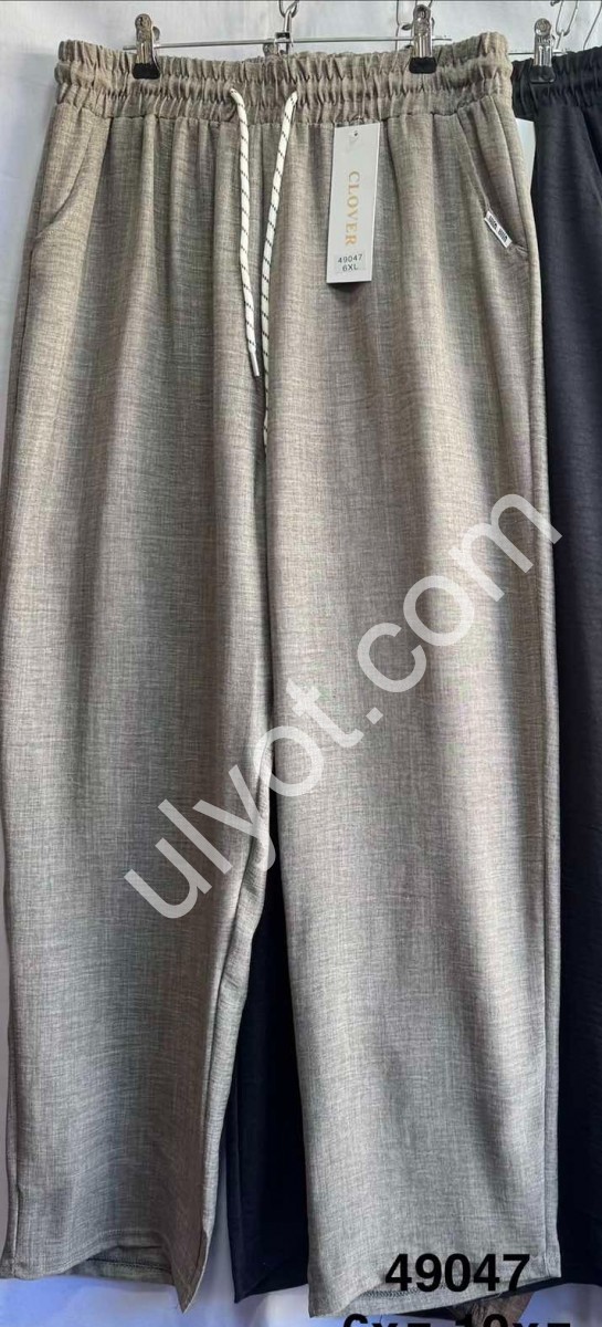 ШТАНИ (6XL-10XL) СІРИЙ 49047