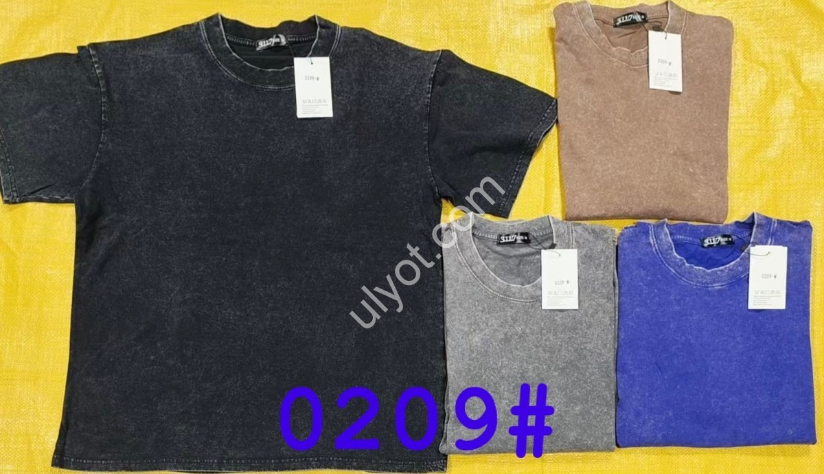 ФУТБОЛКА (S-2XL) ЧЕРНЫЙ 0209