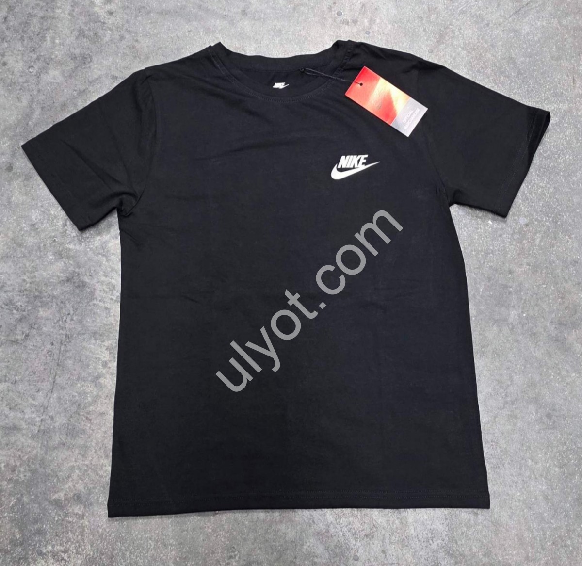 ФУТБОЛКА N02 (7-12 ЛЕТ) ЧЕРНЫЙ 