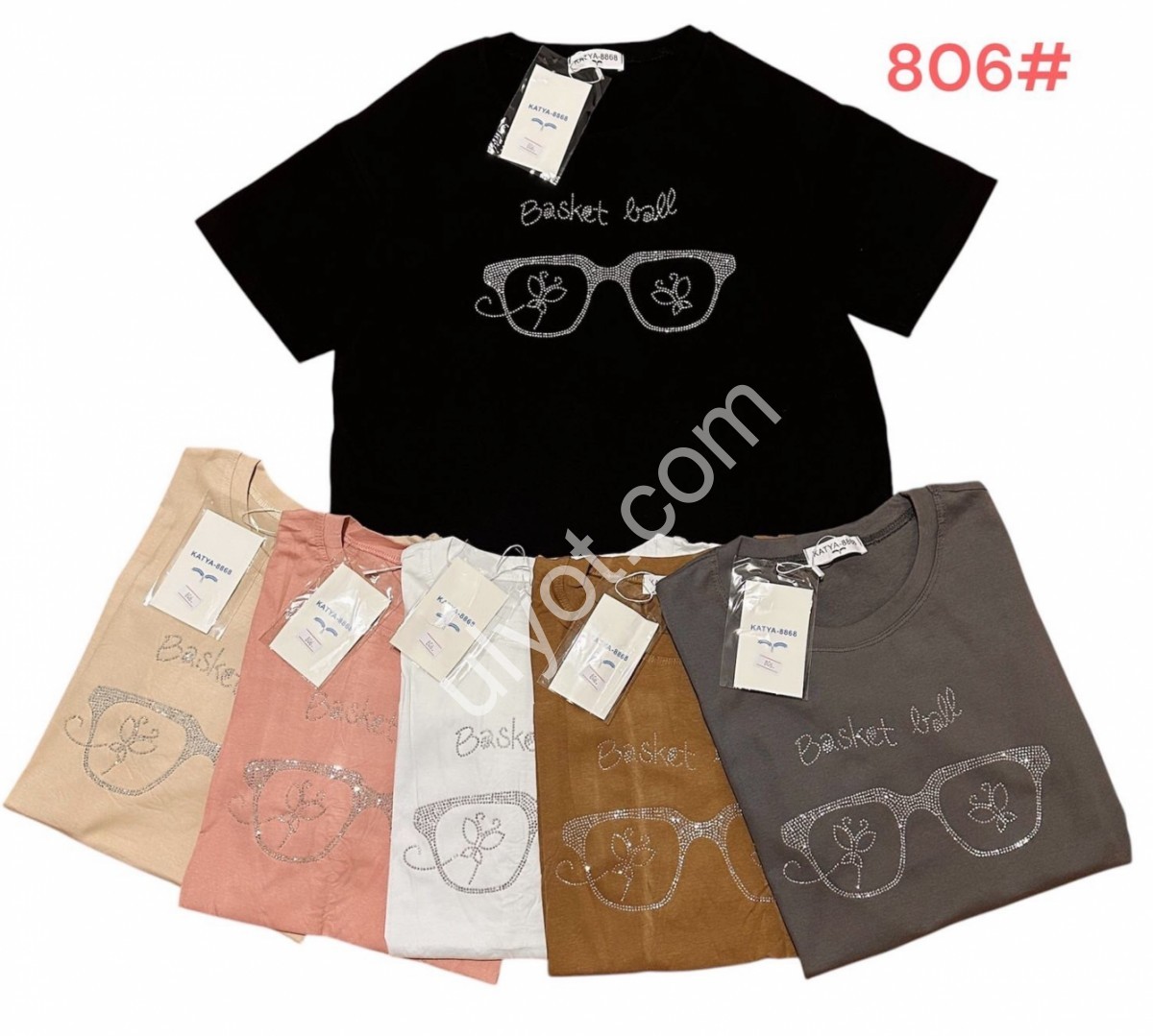 ФУТБОЛКА (ONESIZE 44-48) МИКС 806