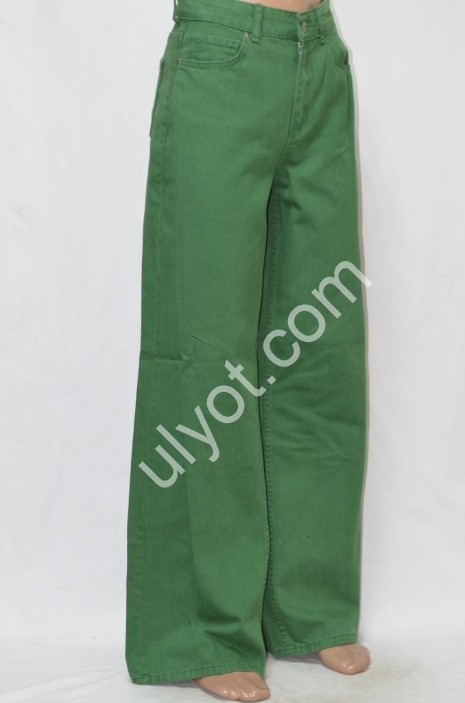 ДЖИНСЫ TOP SHOP (25-32) ИЗУМРУД 6781
