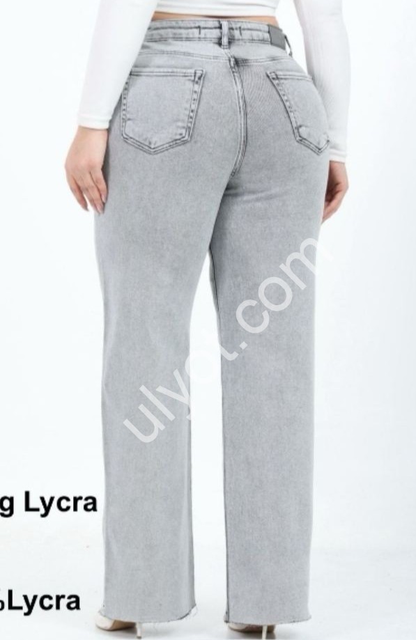 ДЖИНСЫ ZEO BASIC (42-52) СВ.СЕРЫЙ 5322