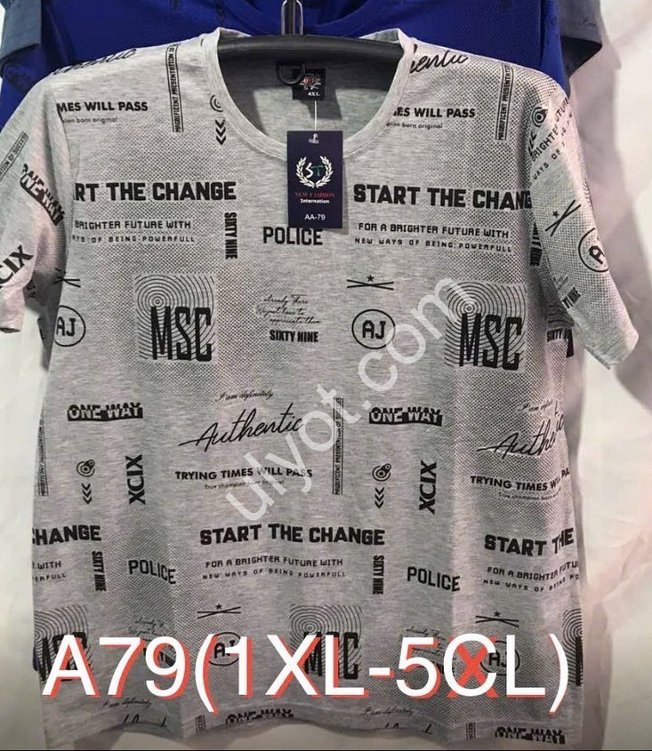 ФУТБОЛКА (XL-5XL) МІКС A79