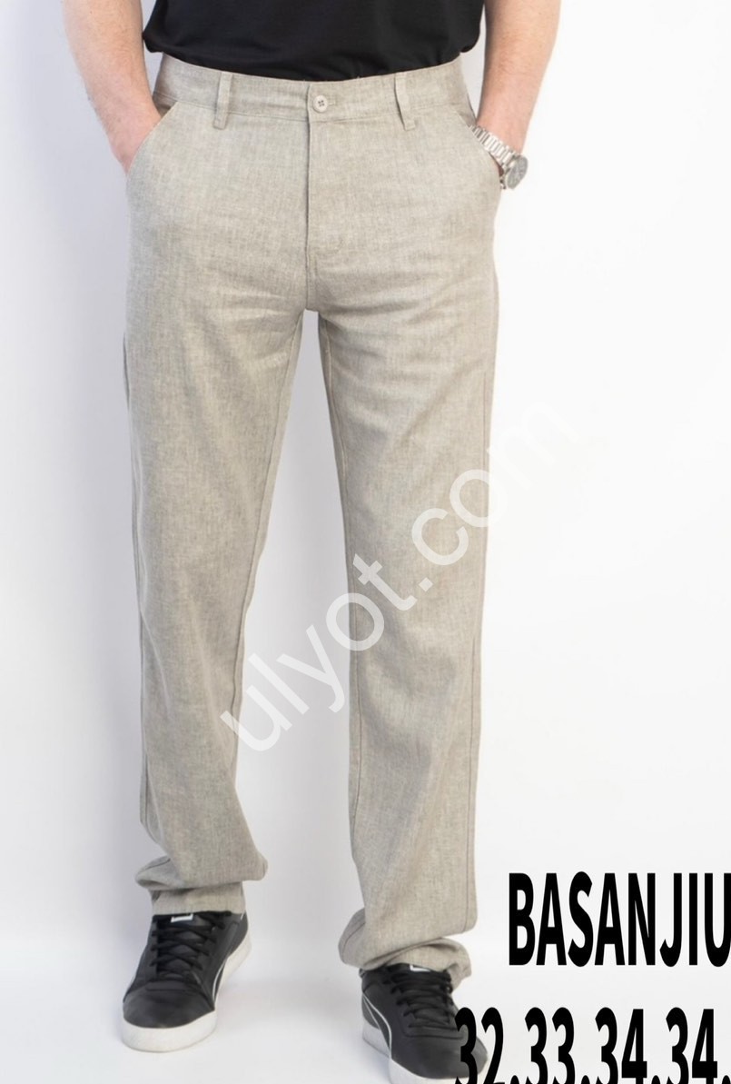ШТАНИ BASANJIU (32-40) СВ.СІРИЙ 656