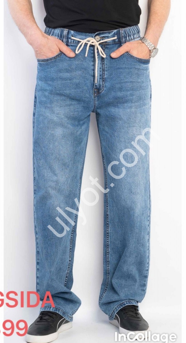 ДЖИНСИ FANGSIDA (32-38) СИНІЙ 8899