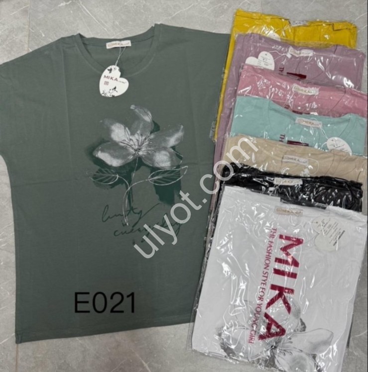 ФУТБОЛКА (ONE SIZE 50-54) МІКС E021