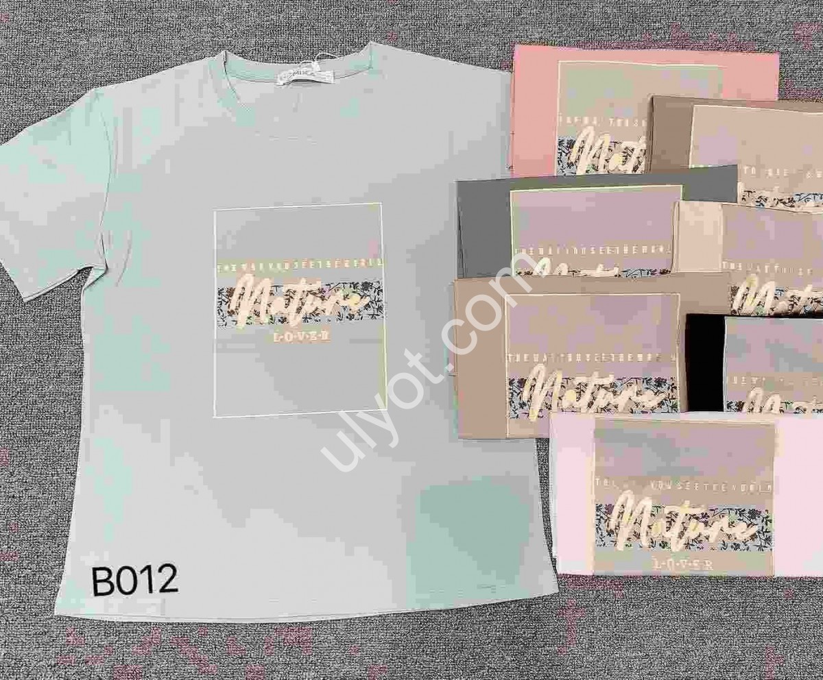 ФУТБОЛКА (ONE SIZE 46-50) МИКС B012