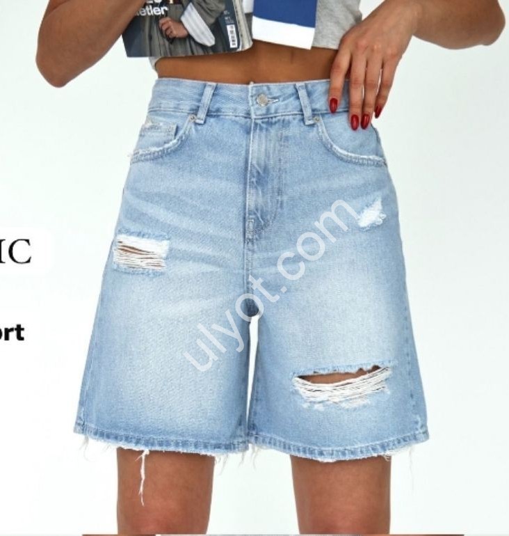 ШОРТЫ ZEO BASIC (34-42) ГОЛУБОЙ 4874