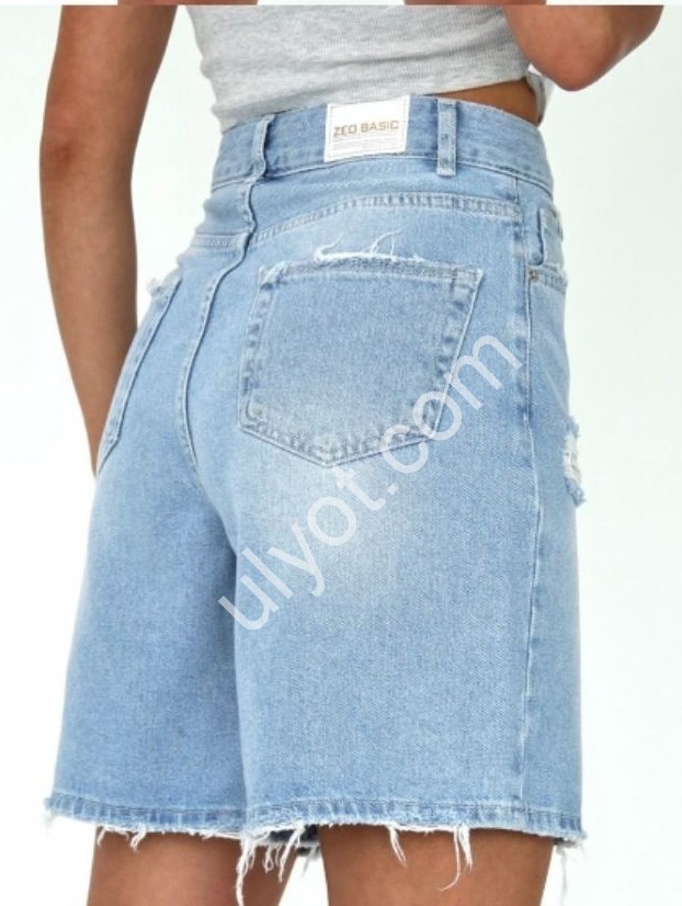 ШОРТЫ ZEO BASIC (34-42) ГОЛУБОЙ 4874