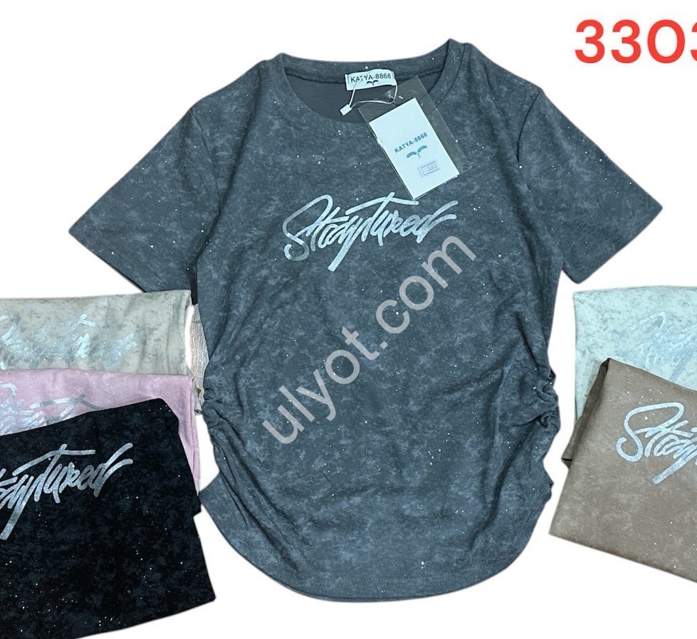 ФУТБОЛКА (ONESIZE 42-48) МІКС 3303