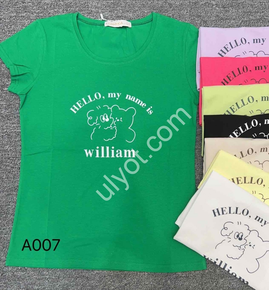 ФУТБОЛКА (ONE SIZE 44-48) МИКС A007