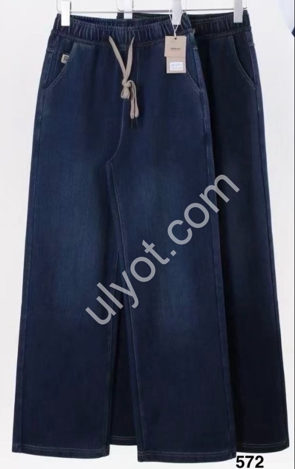 ШТАНИ (3XL-7XL) ПРЯМИЙ МІКС 572