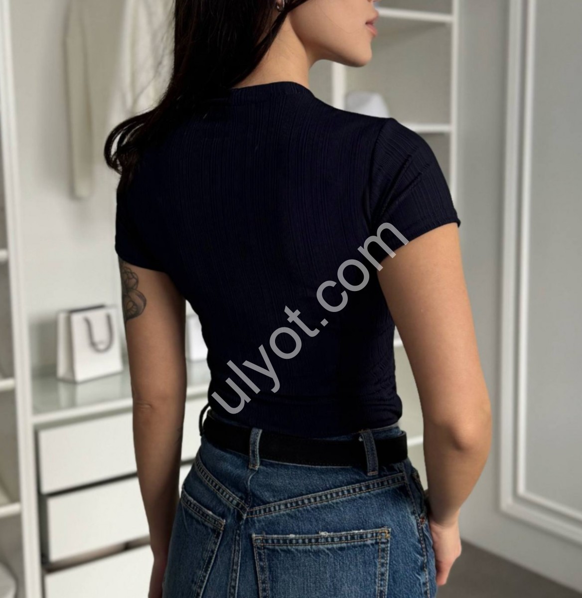 ФУТБОЛКА (42-48) ЧОРНИЙ 5177