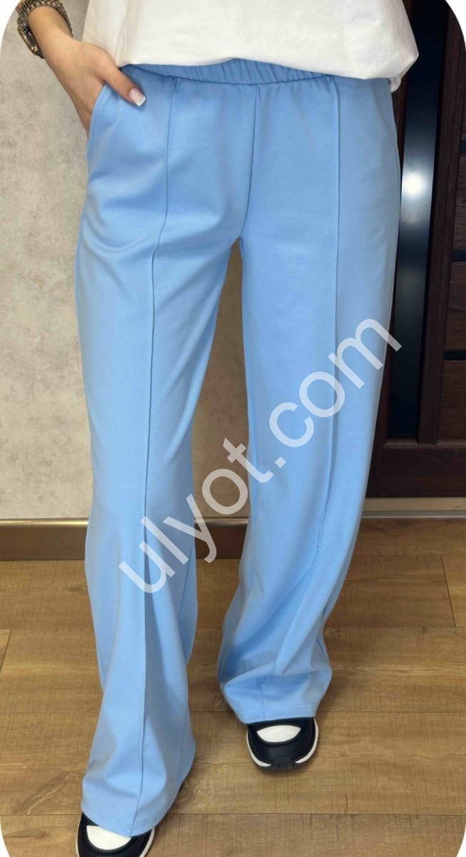 ШТАНИ (42-48) ПРЯМИЙ БЛАКИТНИЙ 244