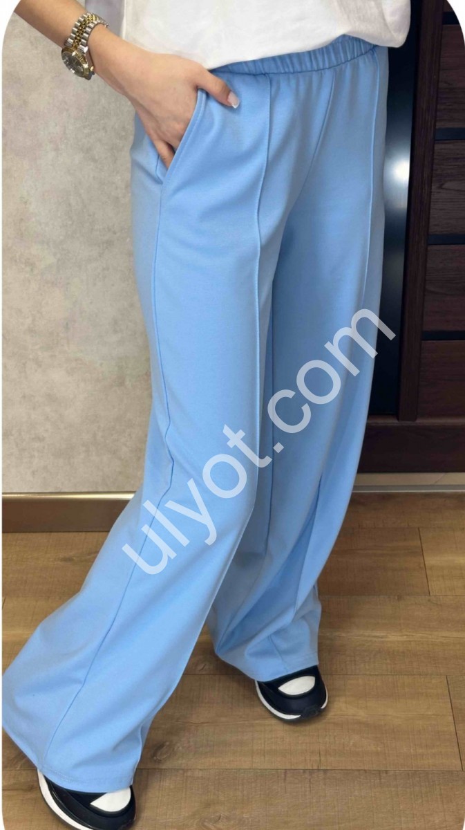 ШТАНИ (42-48) ПРЯМИЙ БЛАКИТНИЙ 244