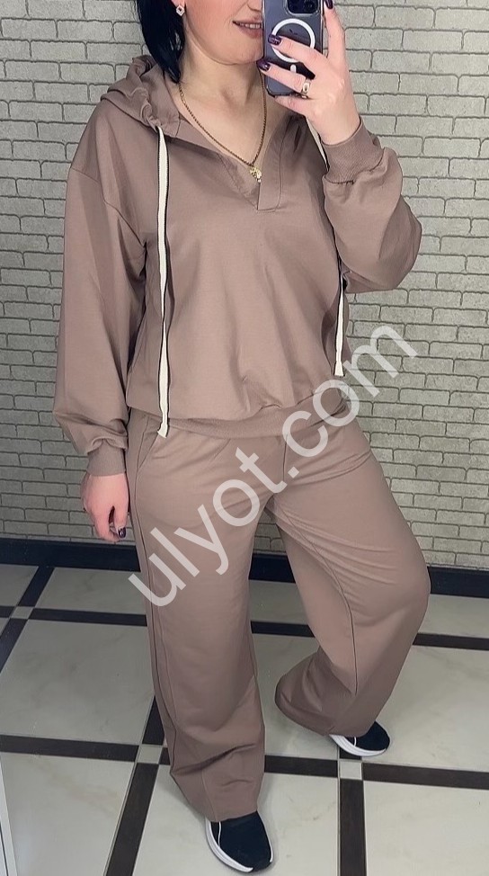 КОСТЮМ (48-52) ПРЯМИЙ МОККО 032