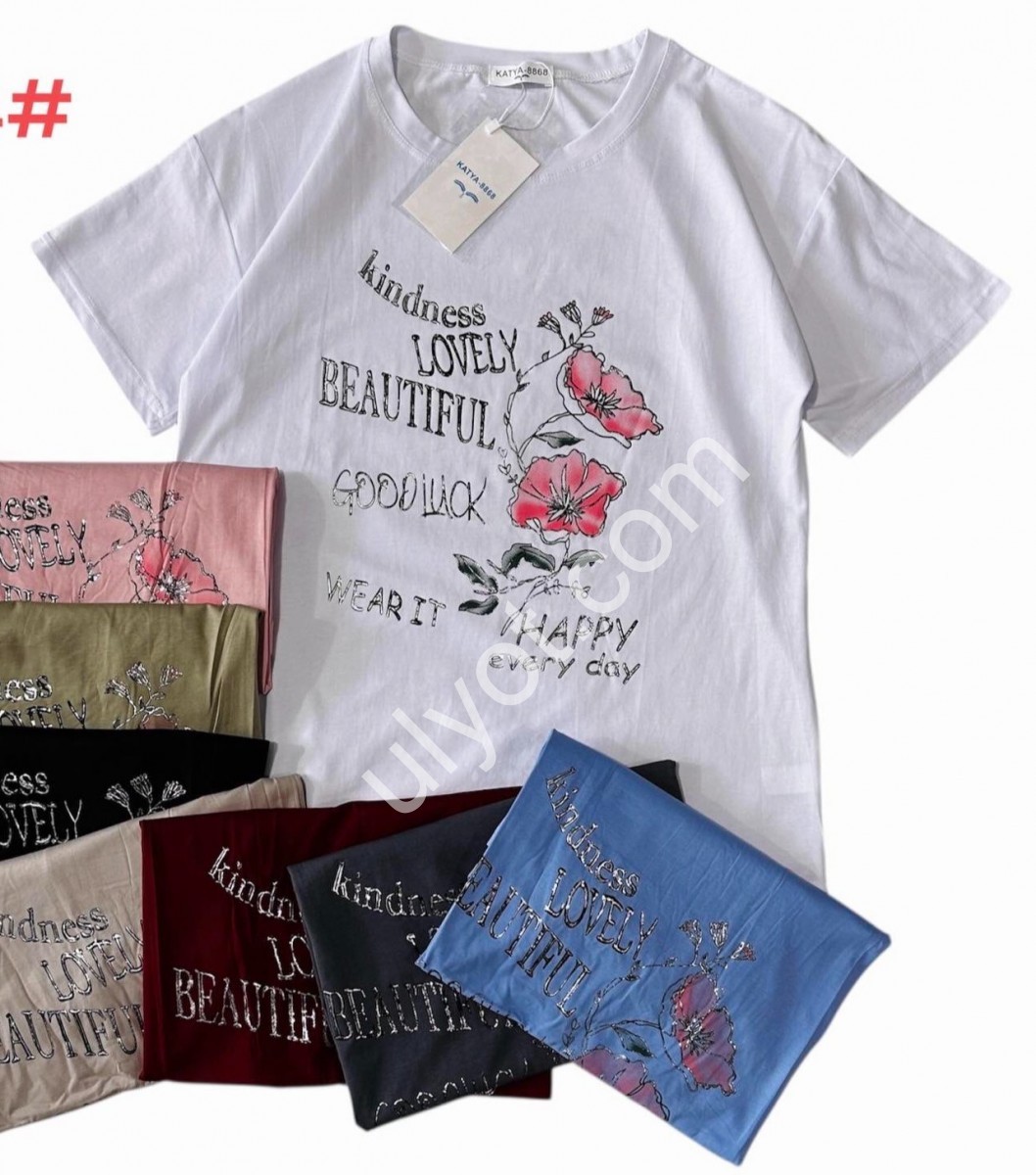 ФУТБОЛКА (ONESIZE 50-54) МИКС 2814