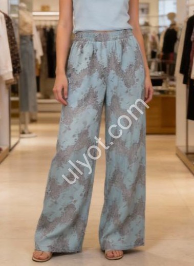 ШТАНЫ (44-50) ПРЯМОЙ КРЕМ LS8017