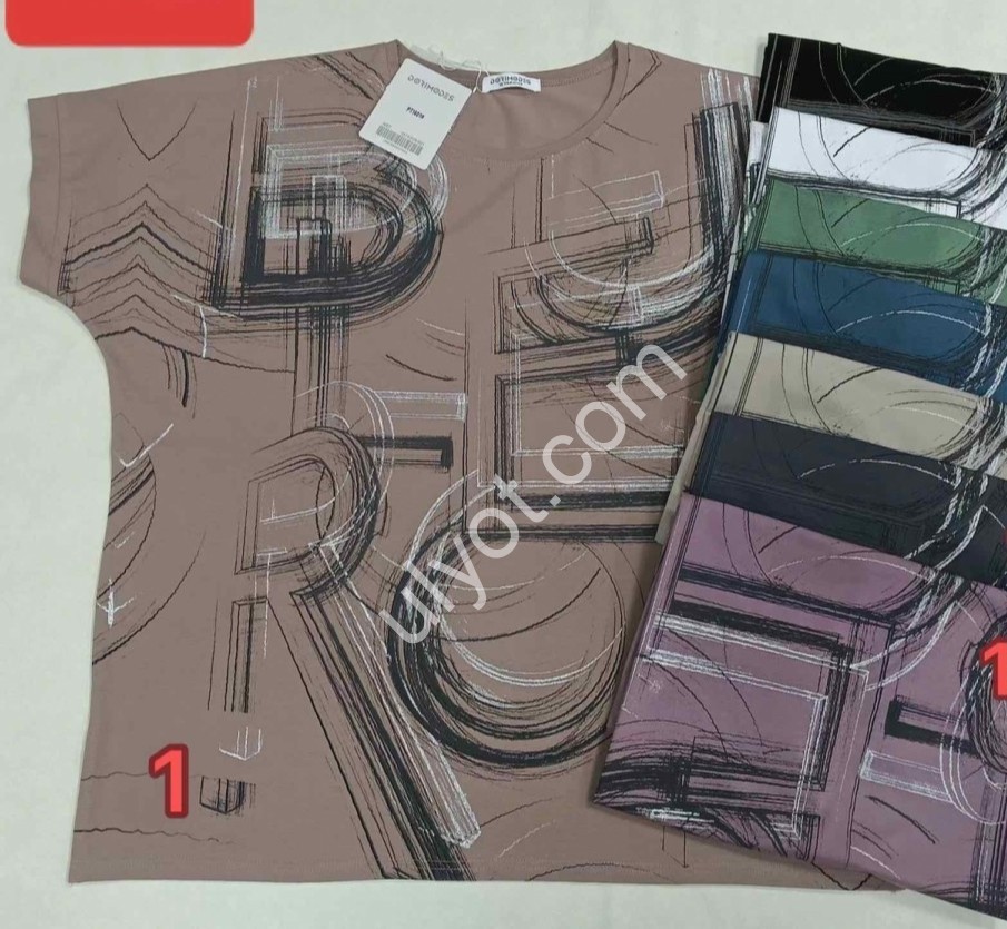ФУТБОЛКА (ONE SIZE 56-58) МІКС PT1601