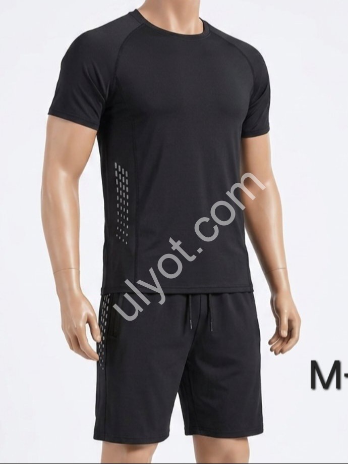 КОСТЮМ (M-3XL) ЧЕРНЫЙ 